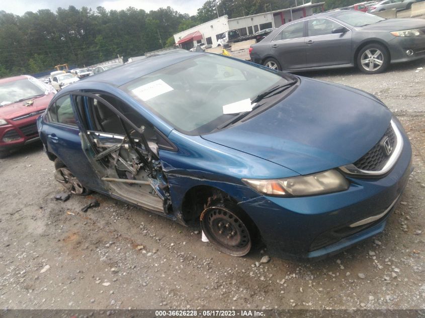 2013 HONDA CIVIC SDN LX - 19XFB2F51DE014036