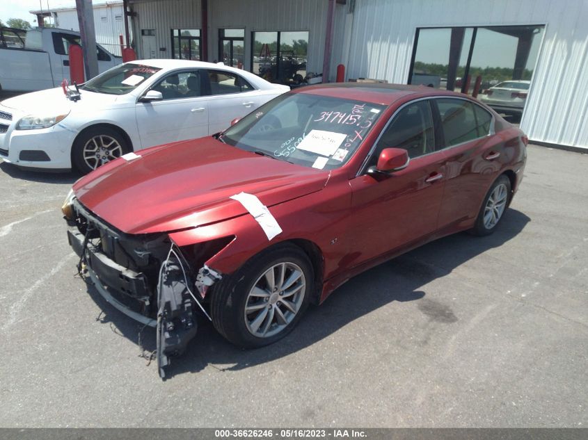 2014 INFINITI Q50 PREMIUM - JN1BV7AR4EM689592