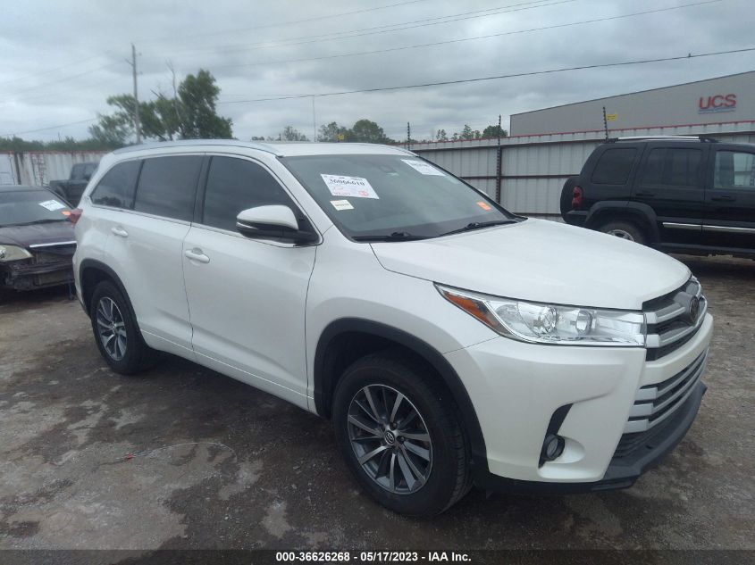 2017 TOYOTA HIGHLANDER XLE/SE - 5TDKZRFHXHS522496