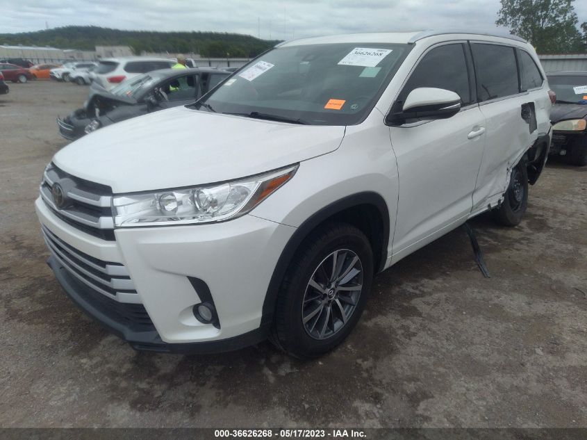 2017 TOYOTA HIGHLANDER XLE/SE - 5TDKZRFHXHS522496
