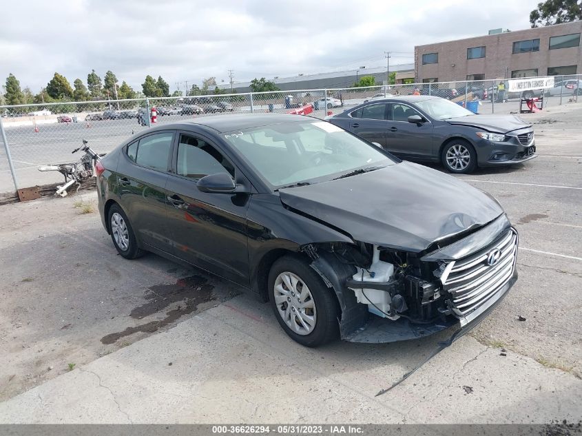 2018 HYUNDAI ELANTRA SE - 5NPD74LF0JH260794