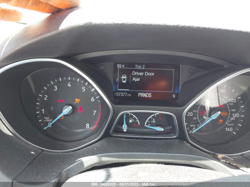 VIN 1FADP3H2XHL244405 2017 FORD FOCUS SEL