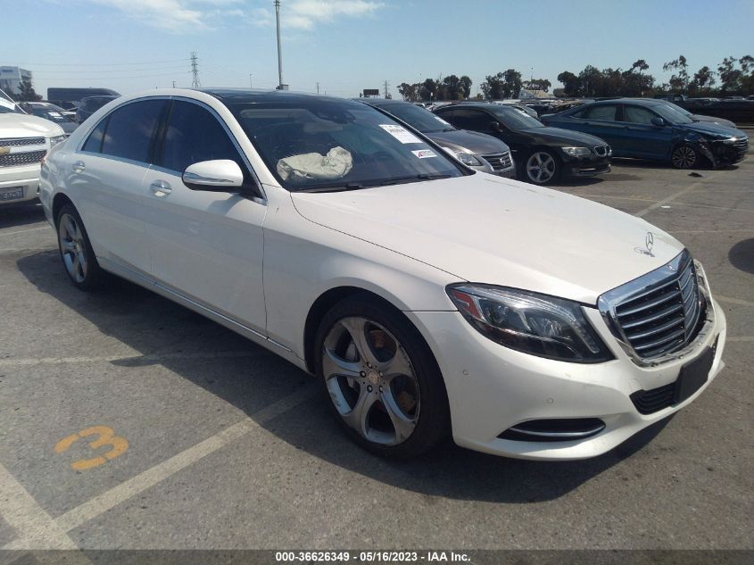 2015 MERCEDES-BENZ S-CLASS S 550 - WDDUG8CB5FA119583