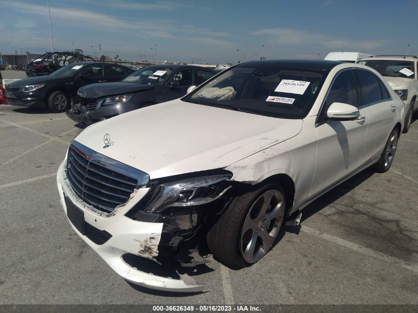 2015 MERCEDES-BENZ S-CLASS S 550 - WDDUG8CB5FA119583