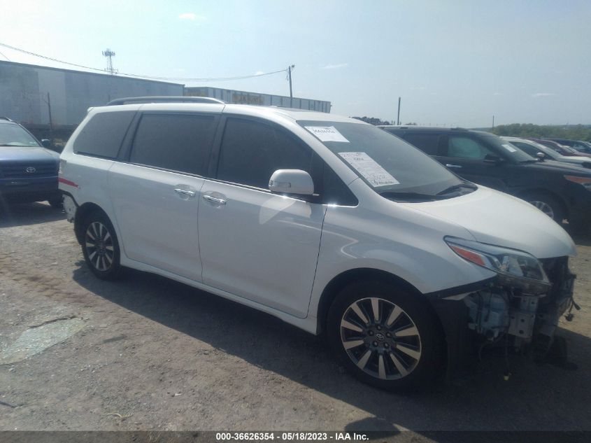 2019 TOYOTA SIENNA XLE AUTO ACCESS - 5TDYZ3DC7KS990238