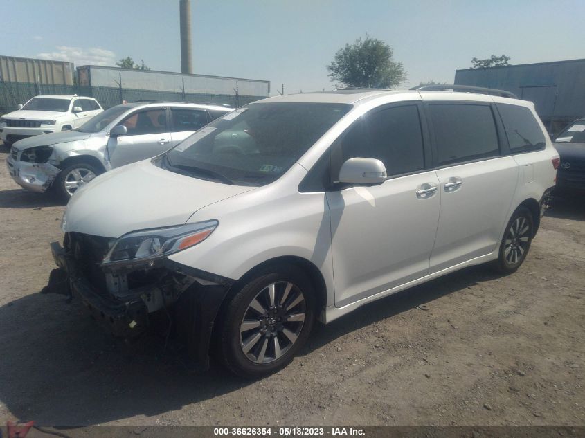 2019 TOYOTA SIENNA XLE AUTO ACCESS - 5TDYZ3DC7KS990238