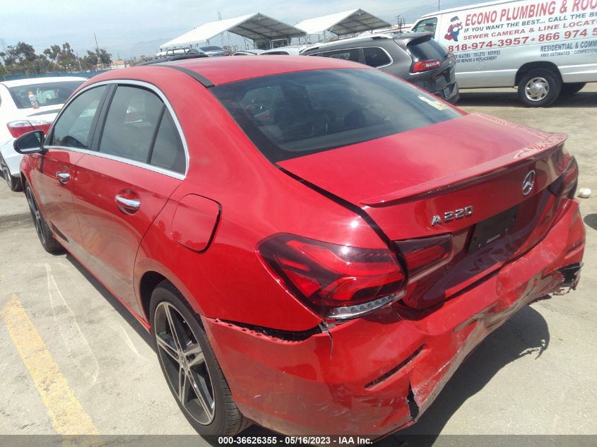 2019 MERCEDES-BENZ A-CLASS A 220 - WDD3G4EB0KW029126