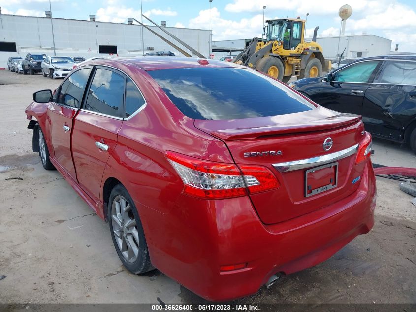 2014 NISSAN SENTRA SR - 3N1AB7AP7EL622188