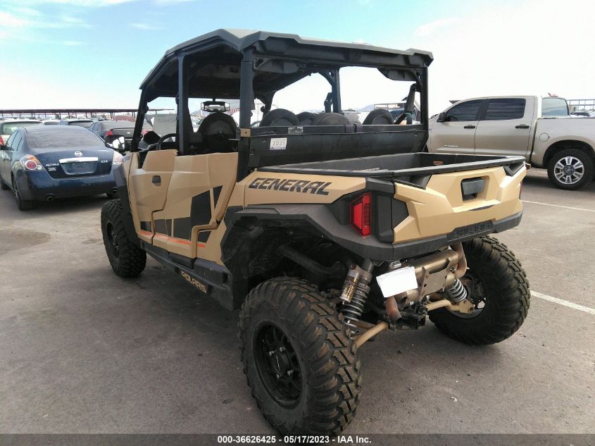 2021 POLARIS GENERAL XP 4 1000 DELUXE RIDE - 3NSGMJ993MH218244