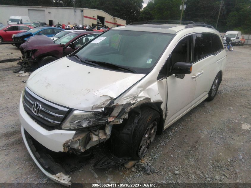 2013 HONDA ODYSSEY TOURING ELITE - 5FNRL5H94DB057954