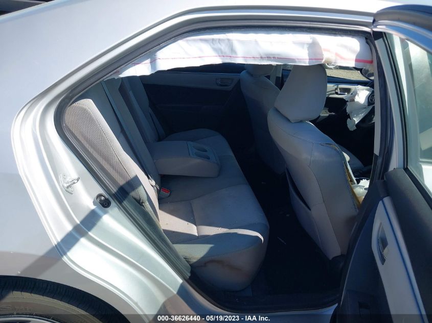 2015 TOYOTA COROLLA L/LE/S/S PLUS/LE PLUS - 5YFBURHE5FP306207