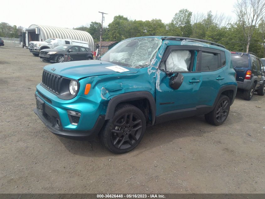 2021 JEEP RENEGADE 80TH ANNIVERSARY - ZACNJDBB5MPN14738