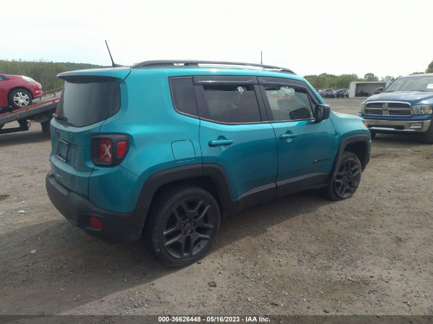 2021 JEEP RENEGADE 80TH ANNIVERSARY - ZACNJDBB5MPN14738