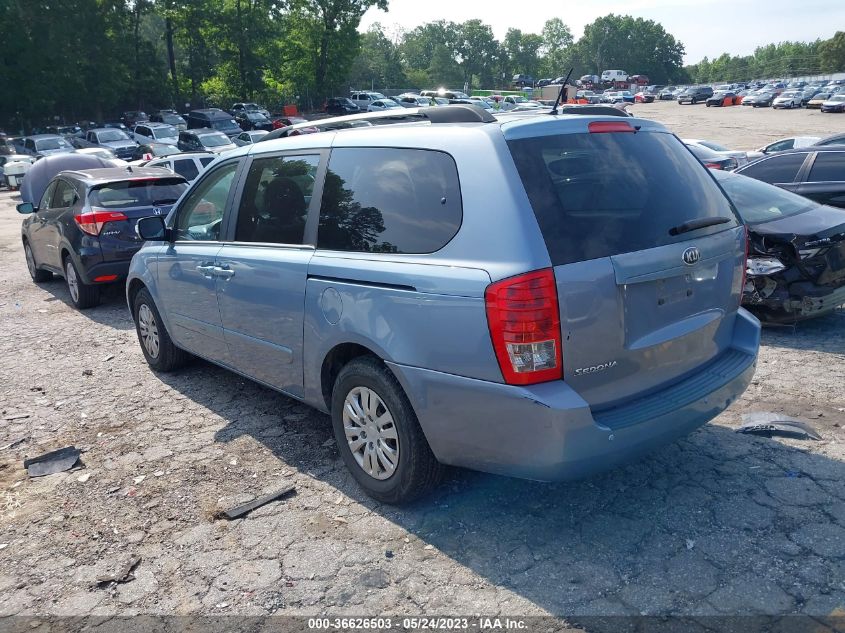 2014 KIA SEDONA LX - KNDMG4C77E6536624