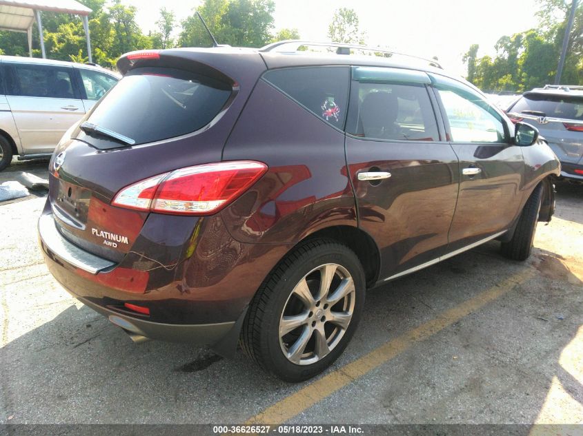 2013 NISSAN MURANO LE - JN8AZ1MWXDW319069