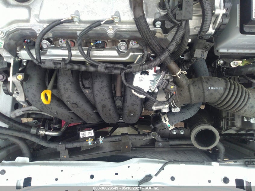 VIN 5YFEPMAE8NP387851 2022 TOYOTA COROLLA LE