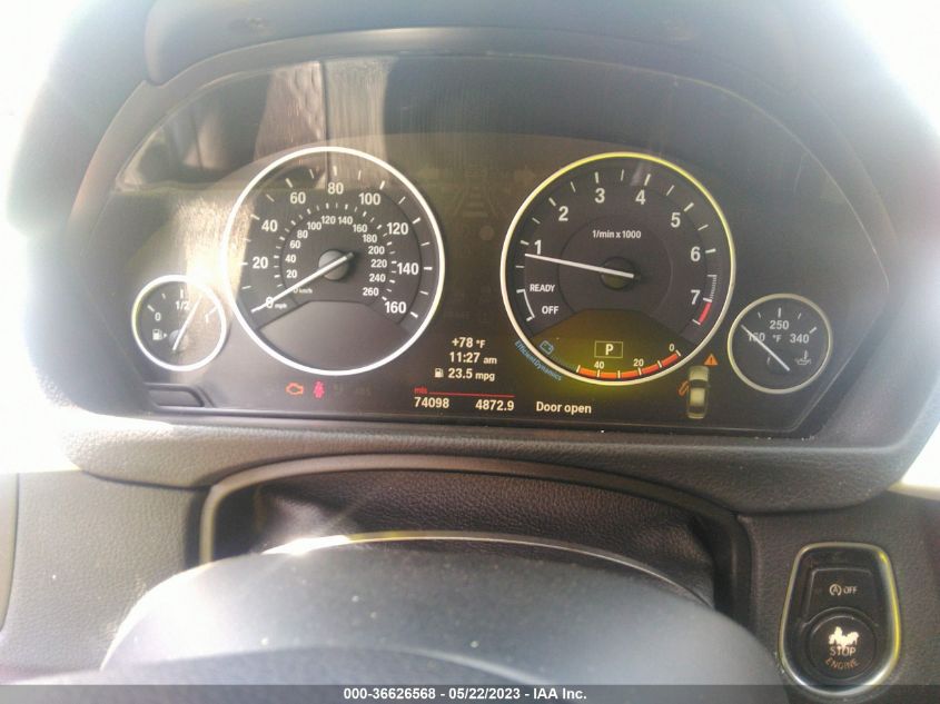 2013 BMW 3 SERIES 328I XDRIVE - WBA3B5G54DNS04800