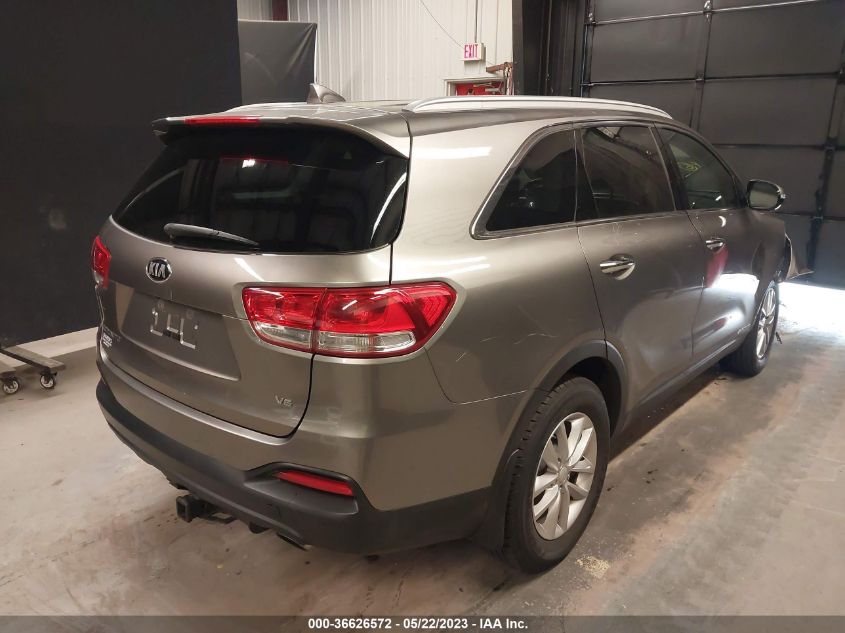 2016 KIA SORENTO LX - 5XYPGDA59GG098705