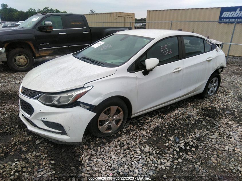 2017 CHEVROLET CRUZE LS - 1G1BC5SM0H7160100
