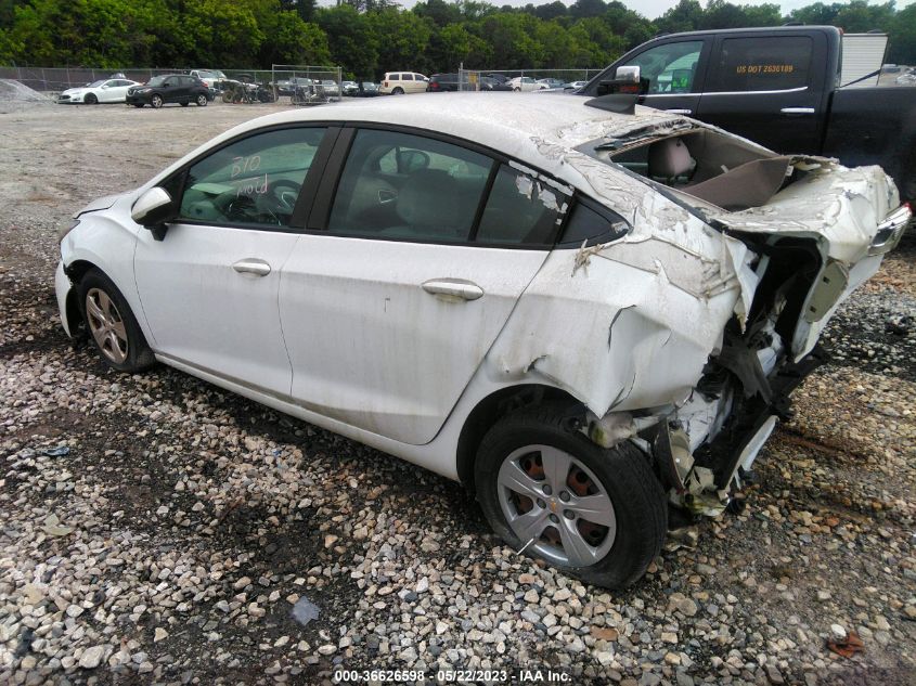 2017 CHEVROLET CRUZE LS - 1G1BC5SM0H7160100
