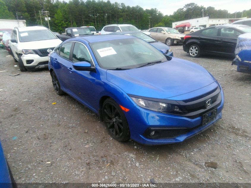 2019 HONDA CIVIC SEDAN SPORT - 19XFC2F88KE028519