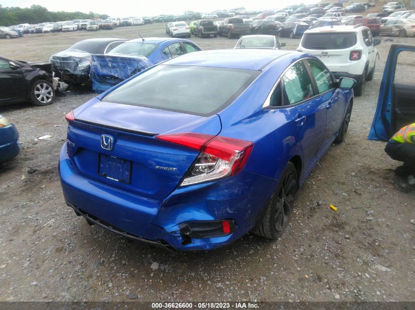 2019 HONDA CIVIC SEDAN SPORT - 19XFC2F88KE028519