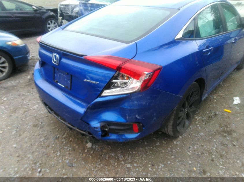 2019 HONDA CIVIC SEDAN SPORT - 19XFC2F88KE028519