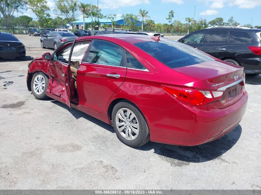 2013 HYUNDAI SONATA GLS/SE/LIMITED - 5NPEB4AC8DH588612