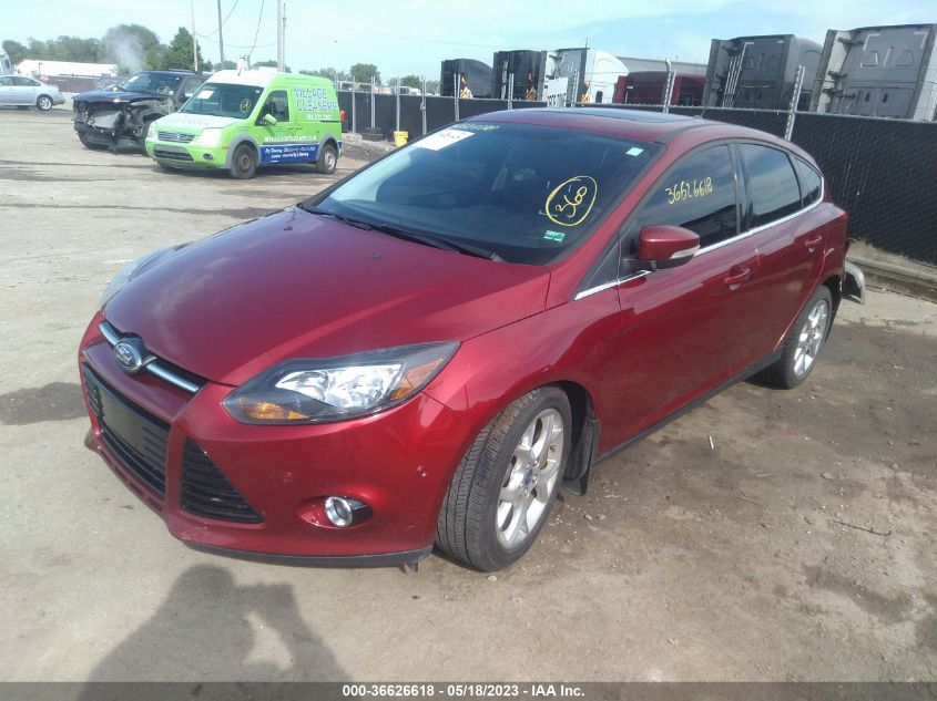 2013 FORD FOCUS TITANIUM - 1FADP3N22DL211445