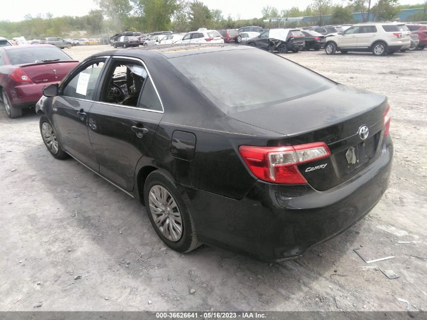 2013 TOYOTA CAMRY L/LE/SE/XLE - 4T4BF1FK5DR312580