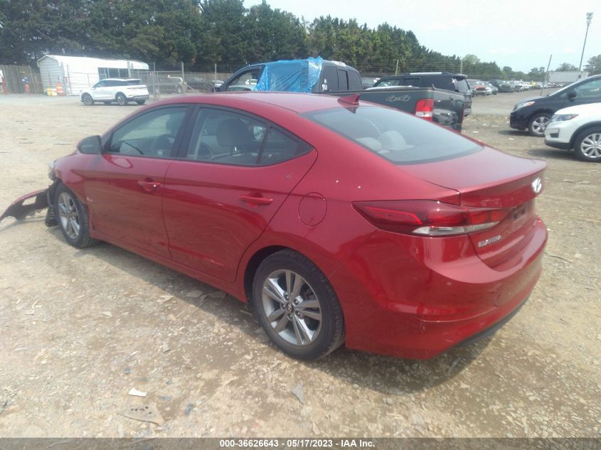 2018 HYUNDAI ELANTRA SEL - KMHD84LF1JU677288