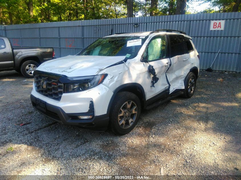 2022 HONDA PASSPORT TRAILSPORT - 5FNYF8H63NB019529