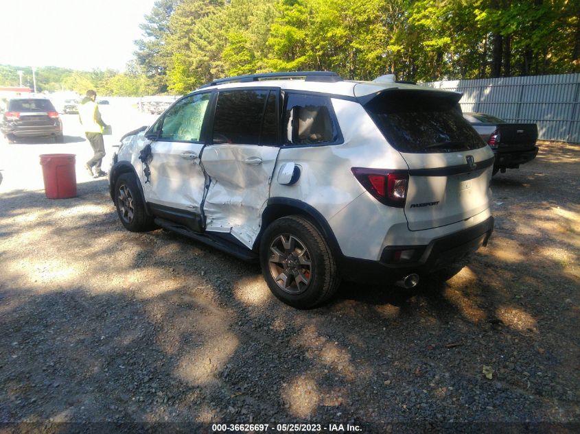2022 HONDA PASSPORT TRAILSPORT - 5FNYF8H63NB019529