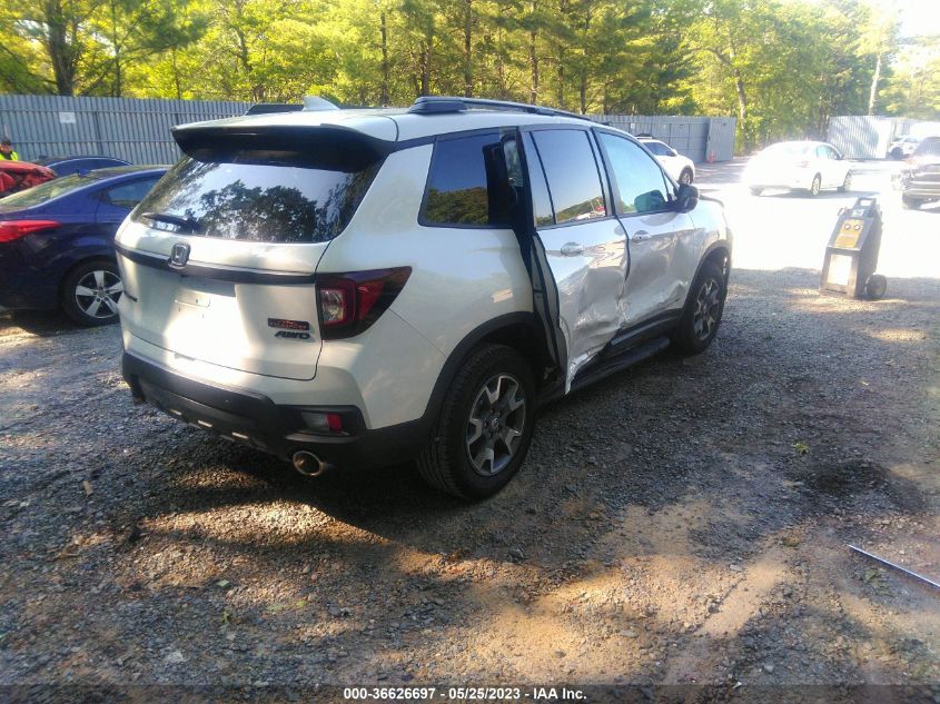 2022 HONDA PASSPORT TRAILSPORT - 5FNYF8H63NB019529