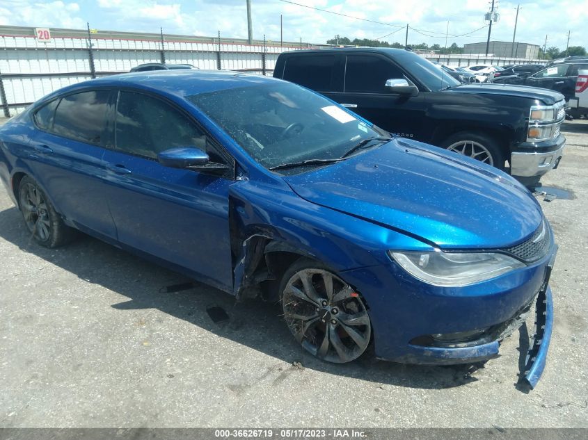 2015 CHRYSLER 200 S - 1C3CCCBG6FN525869