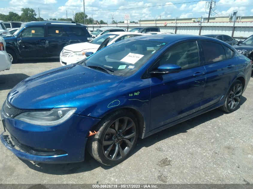 2015 CHRYSLER 200 S - 1C3CCCBG6FN525869