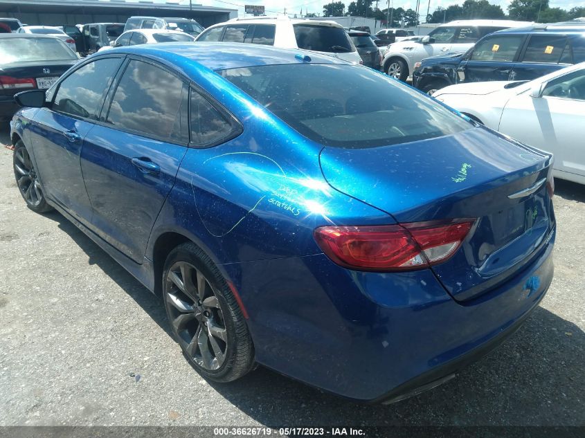 2015 CHRYSLER 200 S - 1C3CCCBG6FN525869