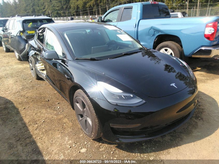 2021 TESLA MODEL 3 STANDARD RANGE PLUS - 5YJ3E1EAXMF001962