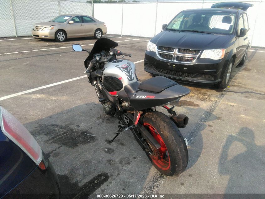 2002 HONDA CBR600 F4 - JH2PC35002M308403