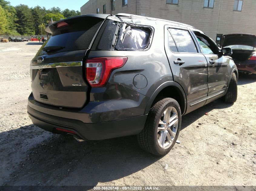 2017 FORD EXPLORER XLT - 1FM5K8D8XHGB85493