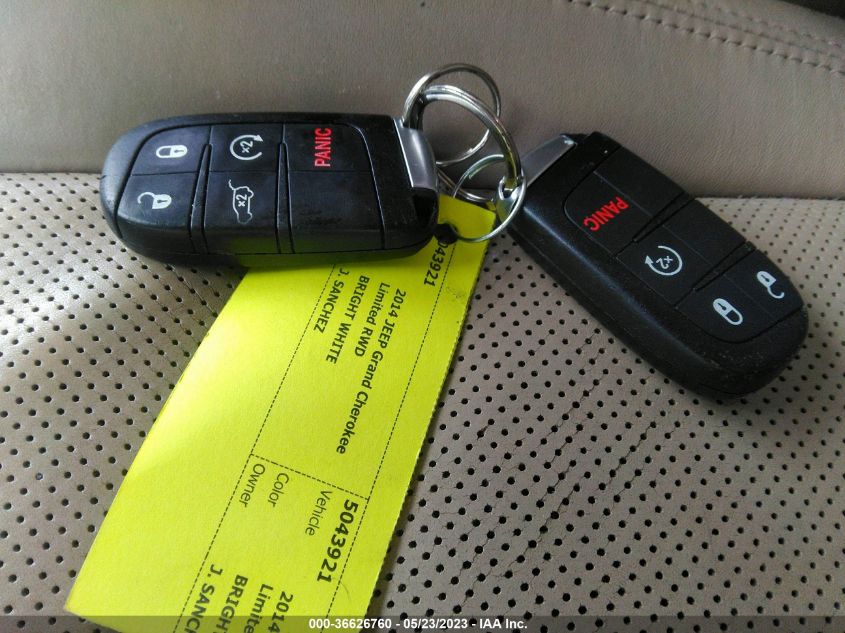 2014 JEEP GRAND CHEROKEE LIMITED - 1C4RJEBG6EC145965