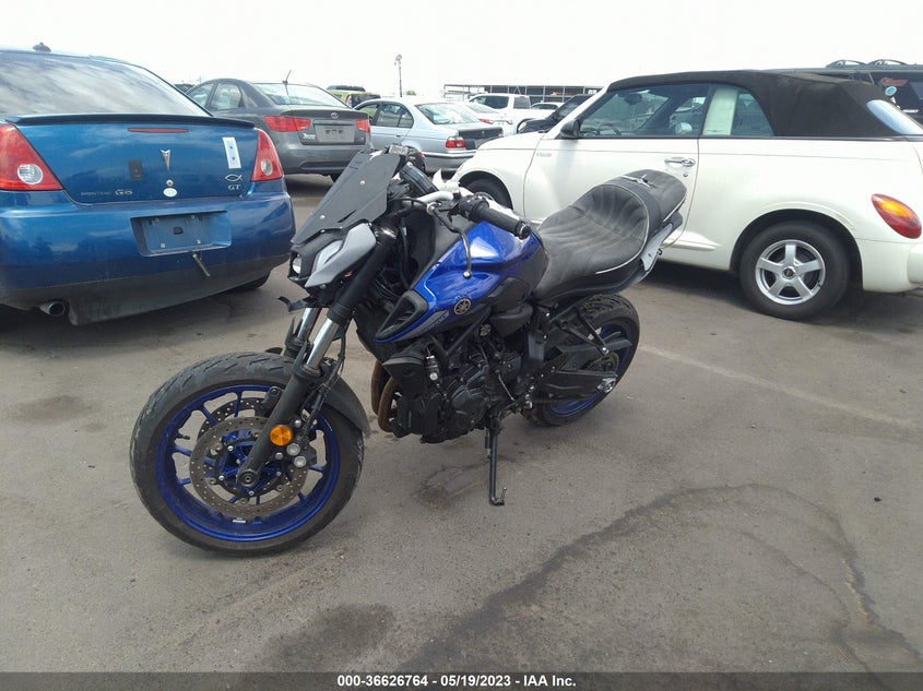 VIN JYARM32E6MA002322 2021 YAMAHA MT07