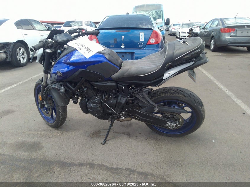 VIN JYARM32E6MA002322 2021 YAMAHA MT07