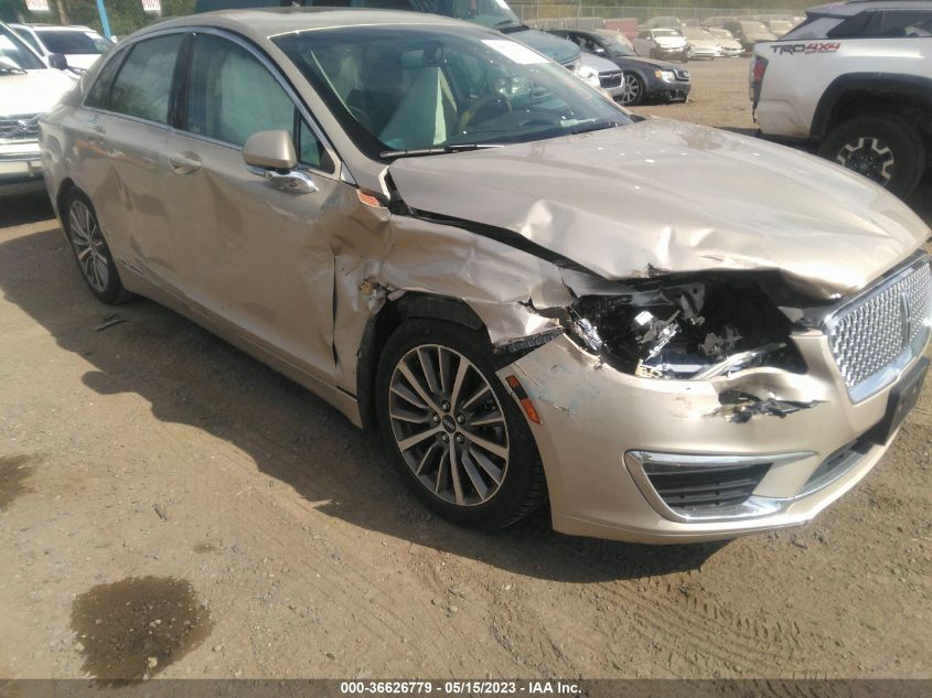 2017 LINCOLN MKZ SELECT - 3LN6L5C99HR624976