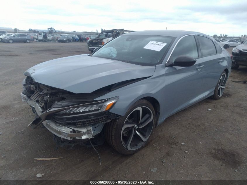 2021 HONDA ACCORD SEDAN SPORT SE - 1HGCV1F44MA035558