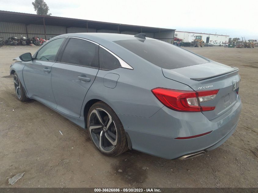 2021 HONDA ACCORD SEDAN SPORT SE - 1HGCV1F44MA035558