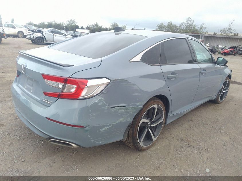 2021 HONDA ACCORD SEDAN SPORT SE - 1HGCV1F44MA035558