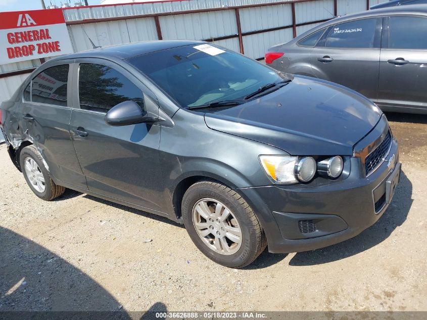 2013 CHEVROLET SONIC LT - 1G1JD5SBXD4162827