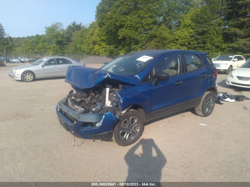 2019 FORD ECOSPORT S - MAJ6S3FLXKC281061