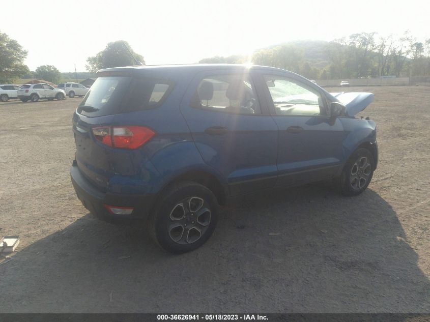 2019 FORD ECOSPORT S - MAJ6S3FLXKC281061